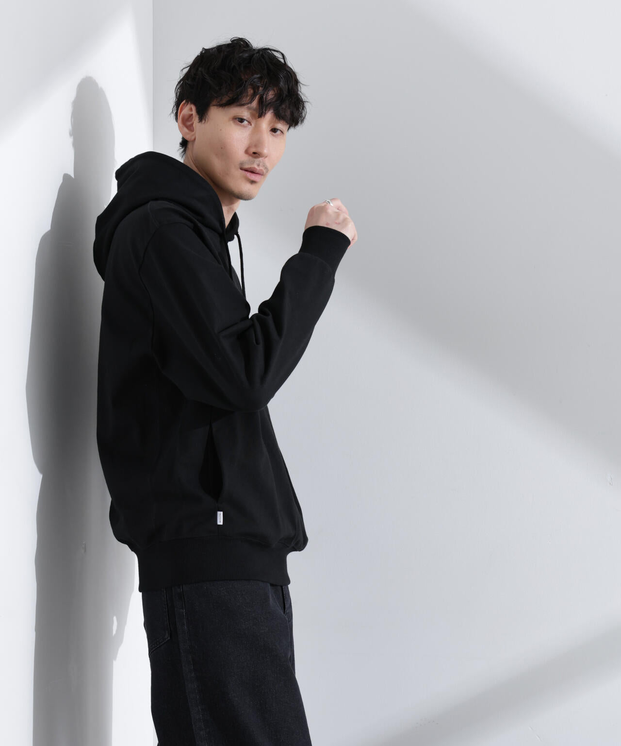｢NJ/CLUB｣ USAコットン スウェットパーカー(セットアップ可)