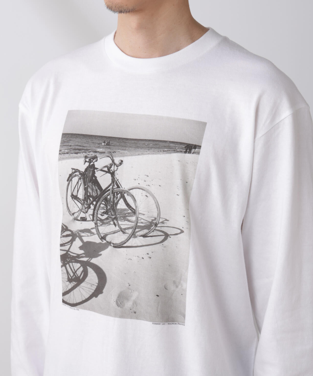 「着るアート」Herbert List/Magnum Photos Tシャツ長袖GERMANY