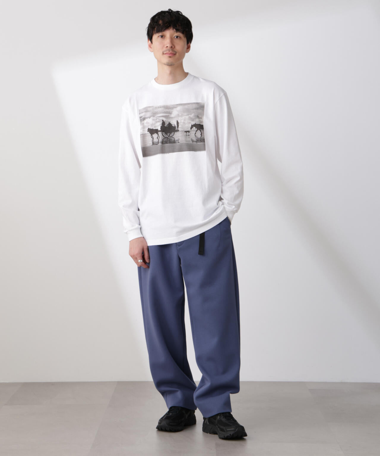 「着るアート」Herbert List/Magnum Photos Tシャツ長袖FRANCE