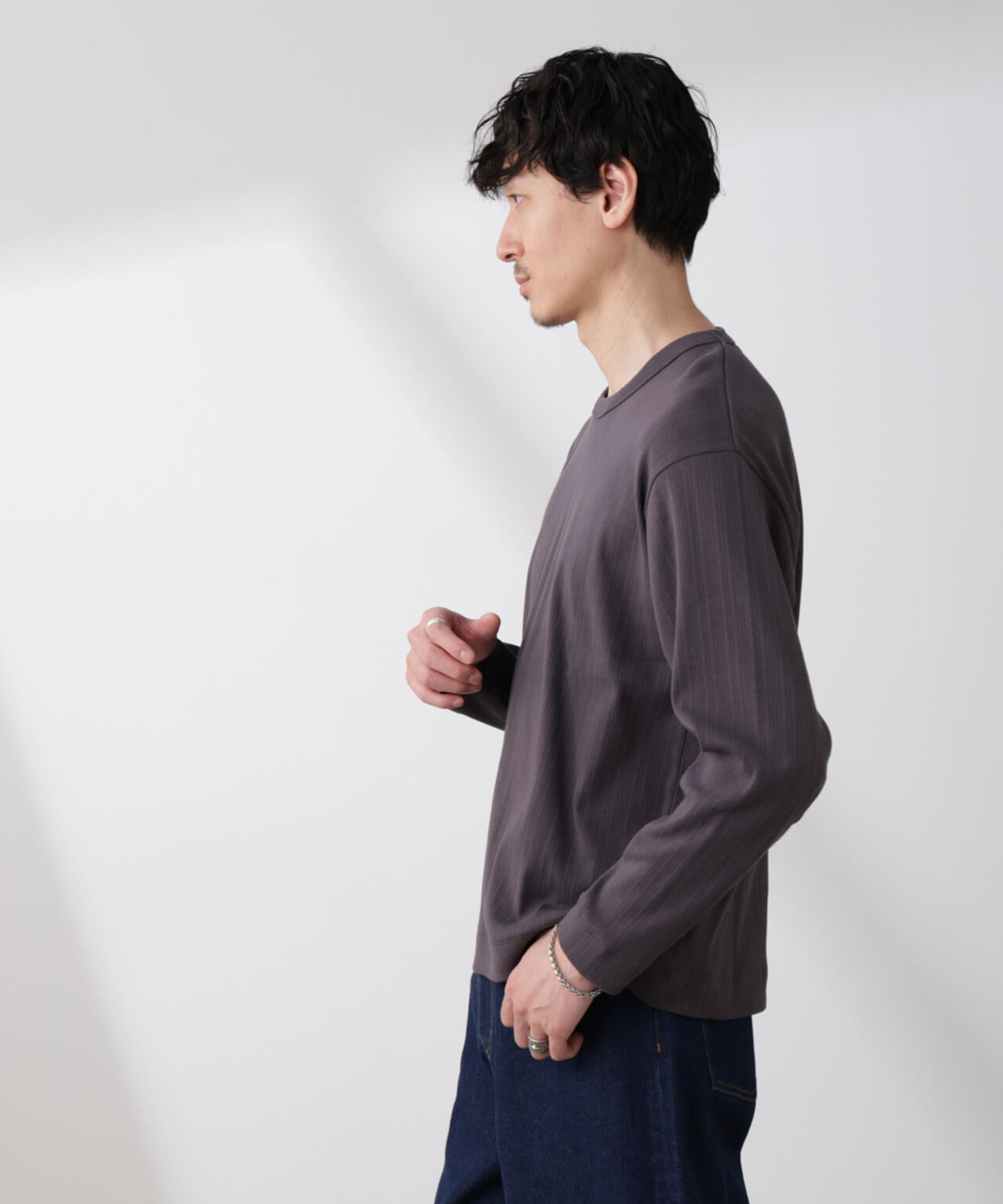 ランダムフライスロングスリーブTシャツ 長袖