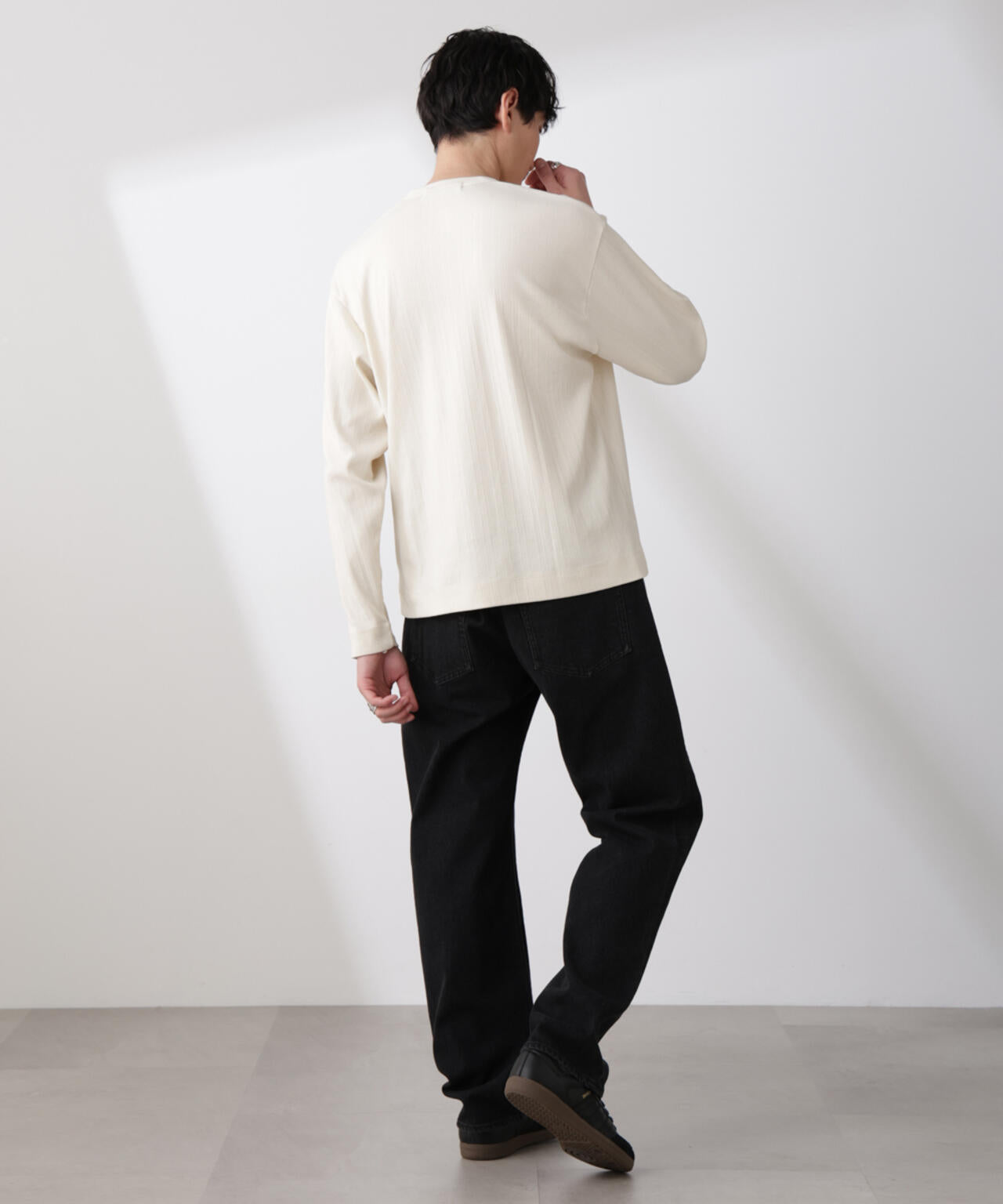 ランダムフライスロングスリーブTシャツ 長袖