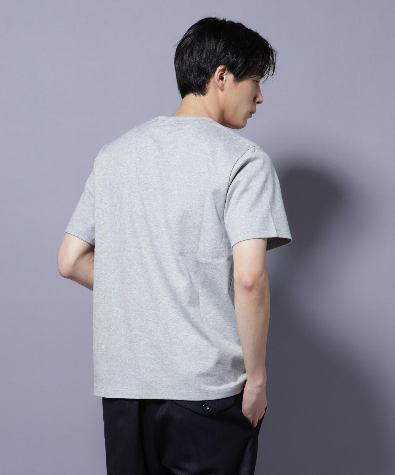 Anti Soaked(R) 汗染み防止 クルーネック レギュラーシルエットTシャツ