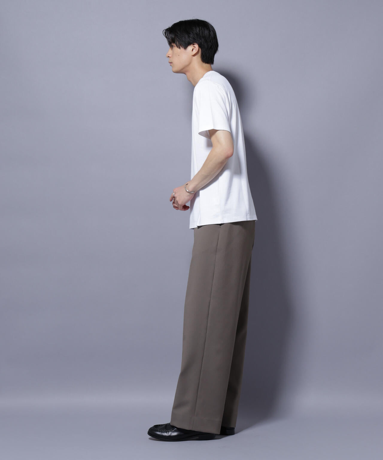 Anti Soaked(R) 汗染み防止 クルーネック レギュラーシルエットTシャツ