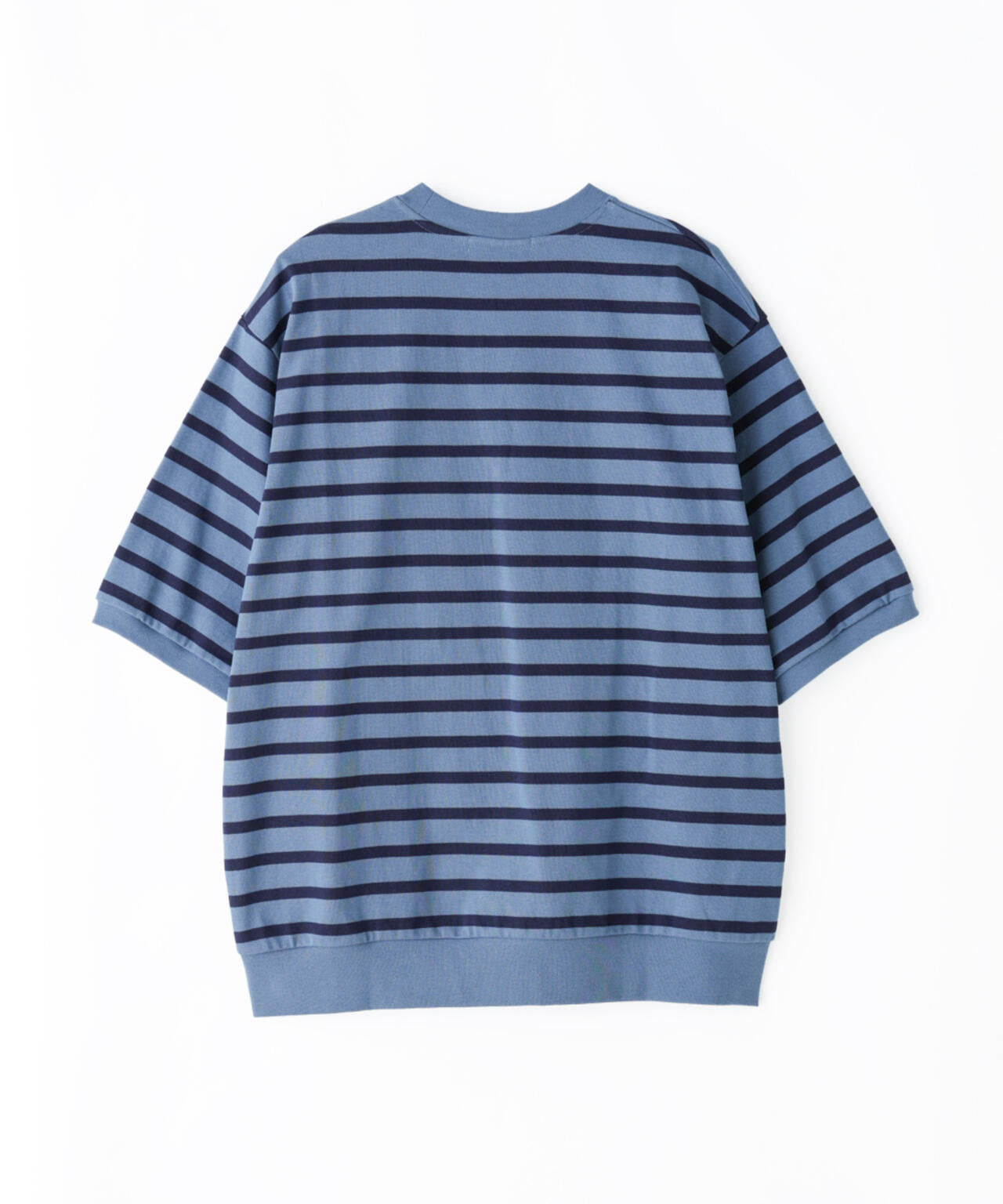 「HOTEL PALACE」オテルパラス ドライタッチバスクボーダールーズシルエットTシャツ