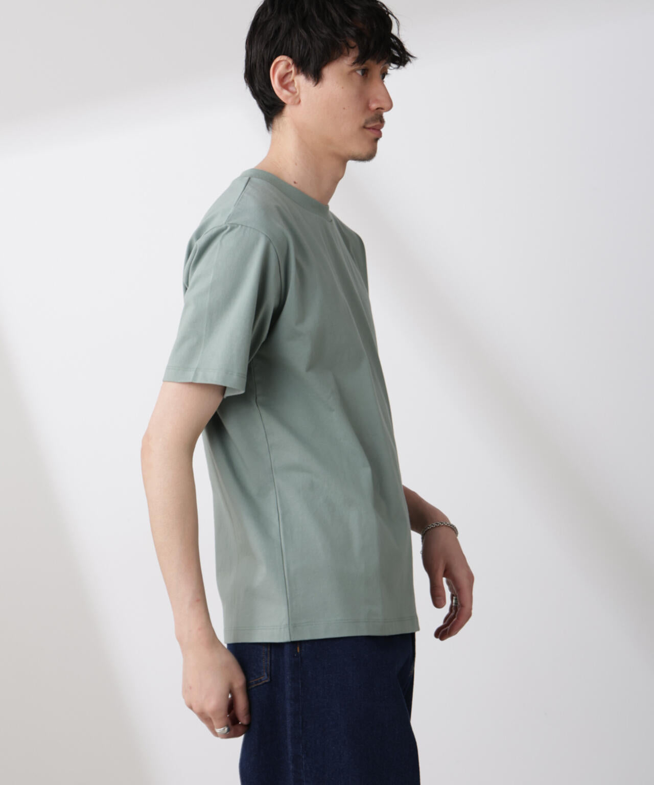 「NJ/CLUB」 ISLANDCLUBプリント Tシャツ