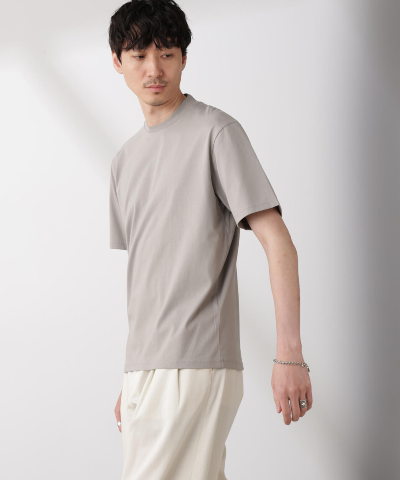 ジャケT(R) クルーネック 半袖