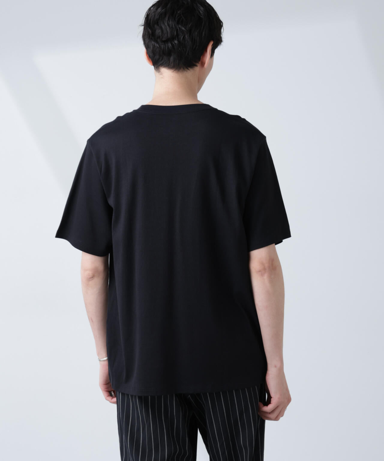 WEB限定/Anti Soaked(R) 汗染み防止 クルーネックレギュラーシルエットTシャツ