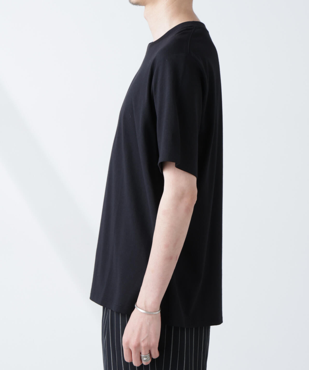 WEB限定/Anti Soaked(R) 汗染み防止 クルーネックレギュラーシルエットTシャツ