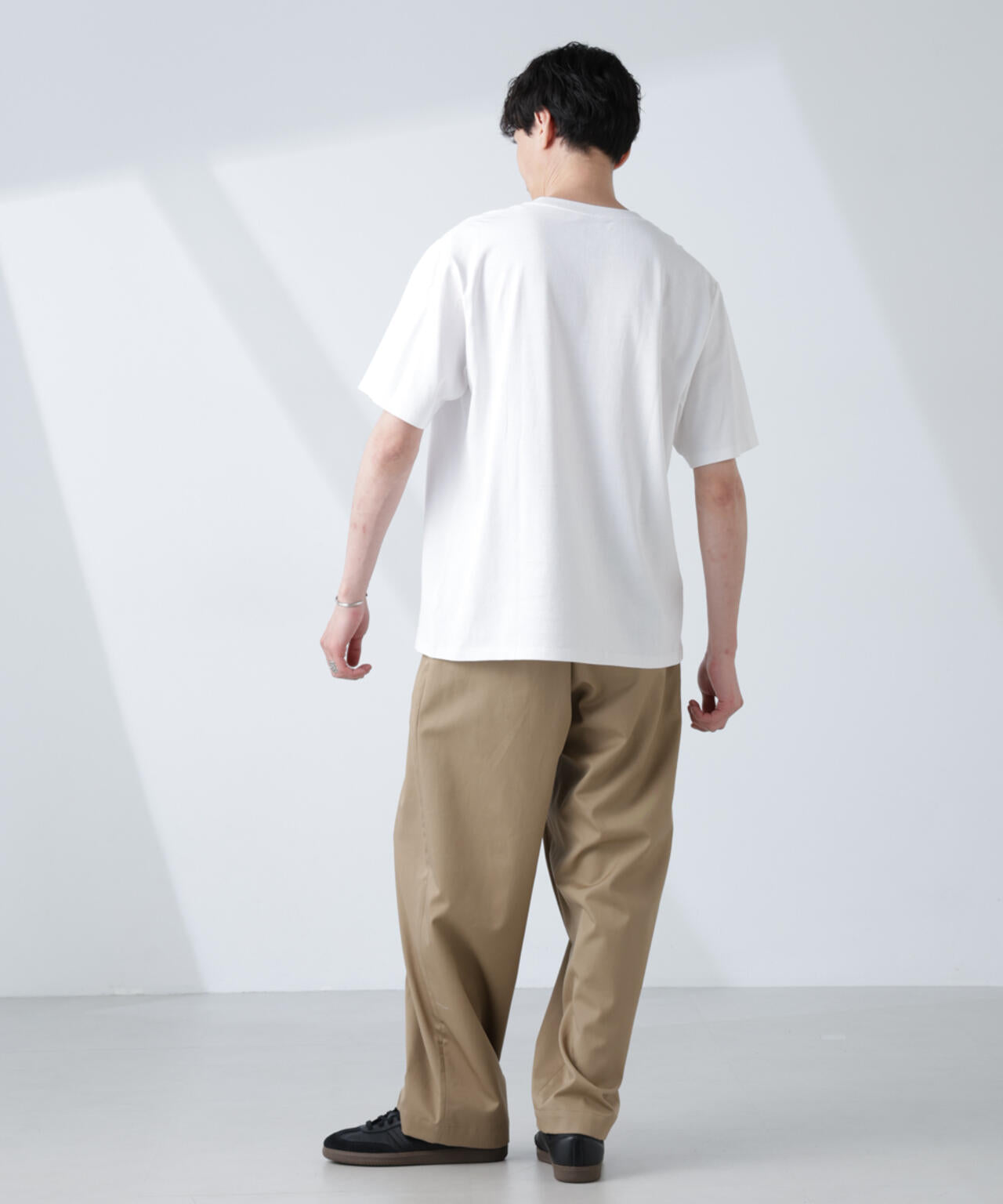 WEB限定/Anti Soaked(R) 汗染み防止 クルーネックレギュラーシルエットTシャツ