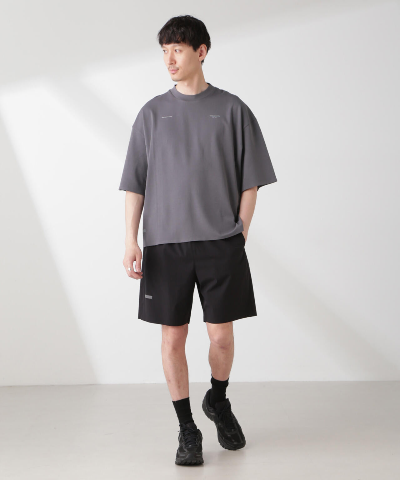 ｢EVERLAST｣ アンチスメル リラックスフィット プリントTシャツ