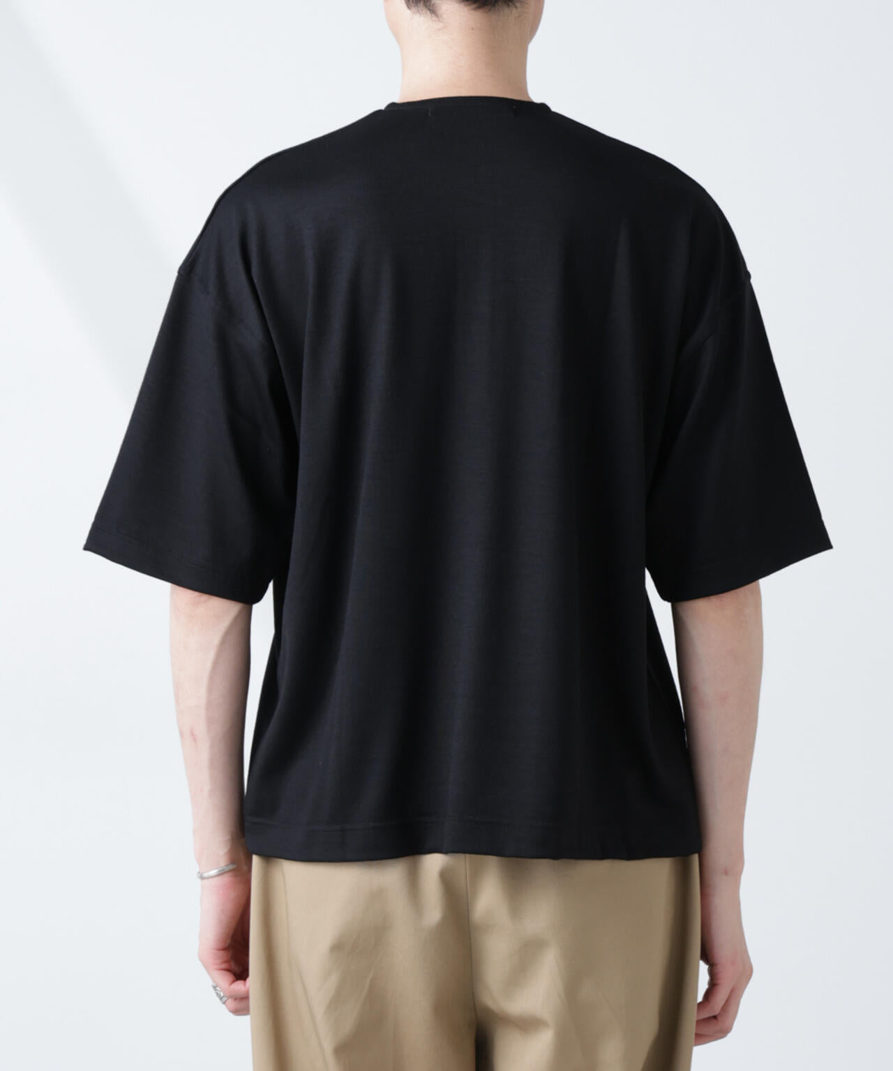 「ALL-DAYS COMFORT 100% WOOL」 ヘンリーネックTEE