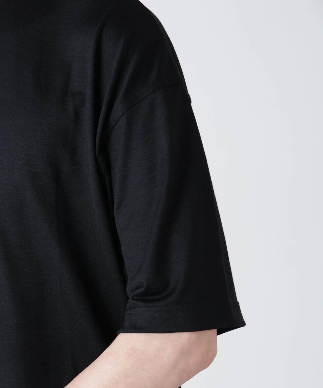 「ALL-DAYS COMFORT 100% WOOL」 ヘンリーネックTEE