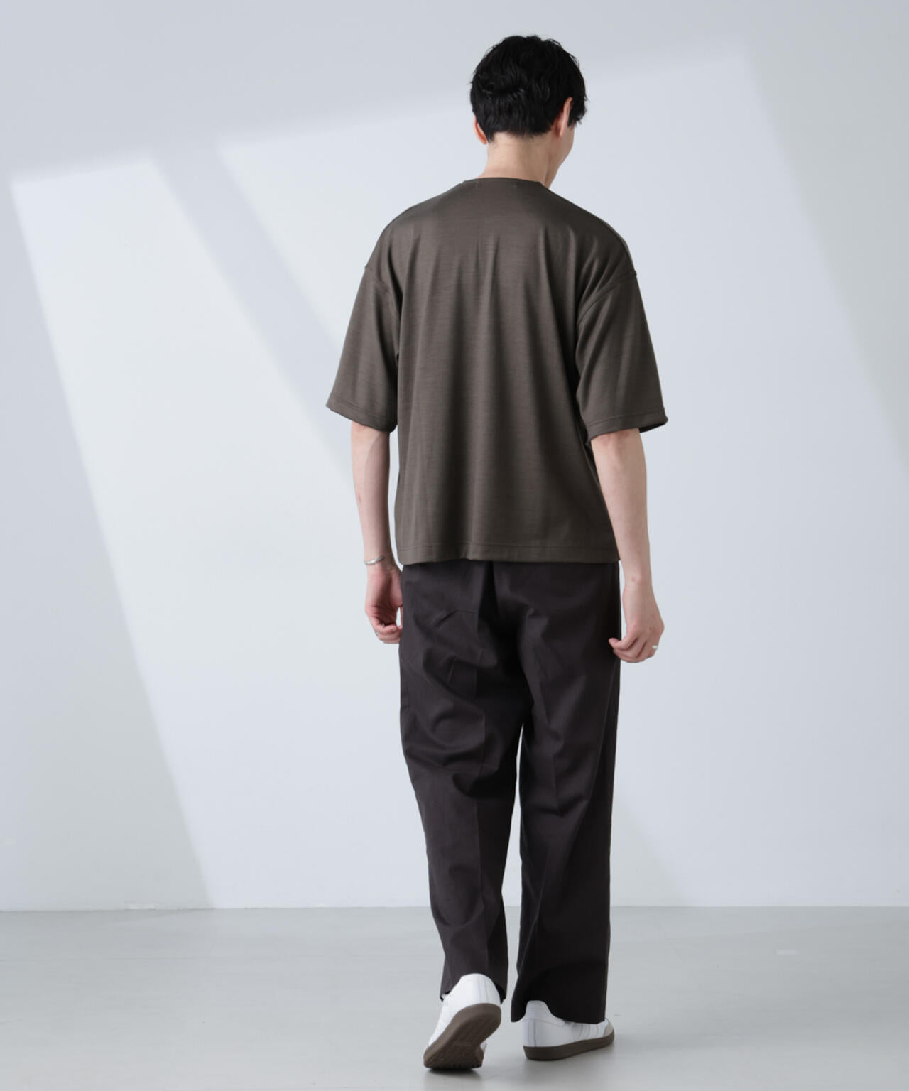 「ALL-DAYS COMFORT 100% WOOL」 ヘンリーネックTEE