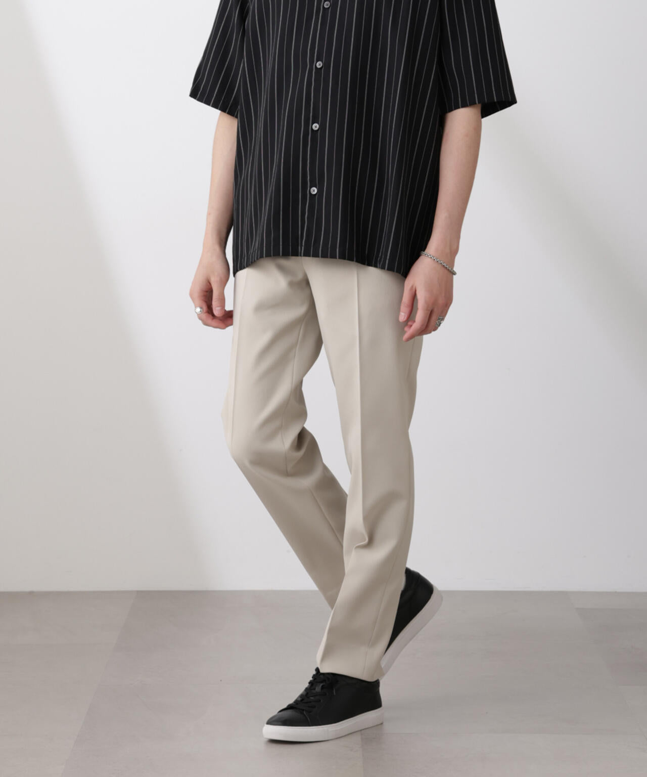 ｢SOIGNE｣ECOPET(R)×AERO ツイルストレッチスラックス