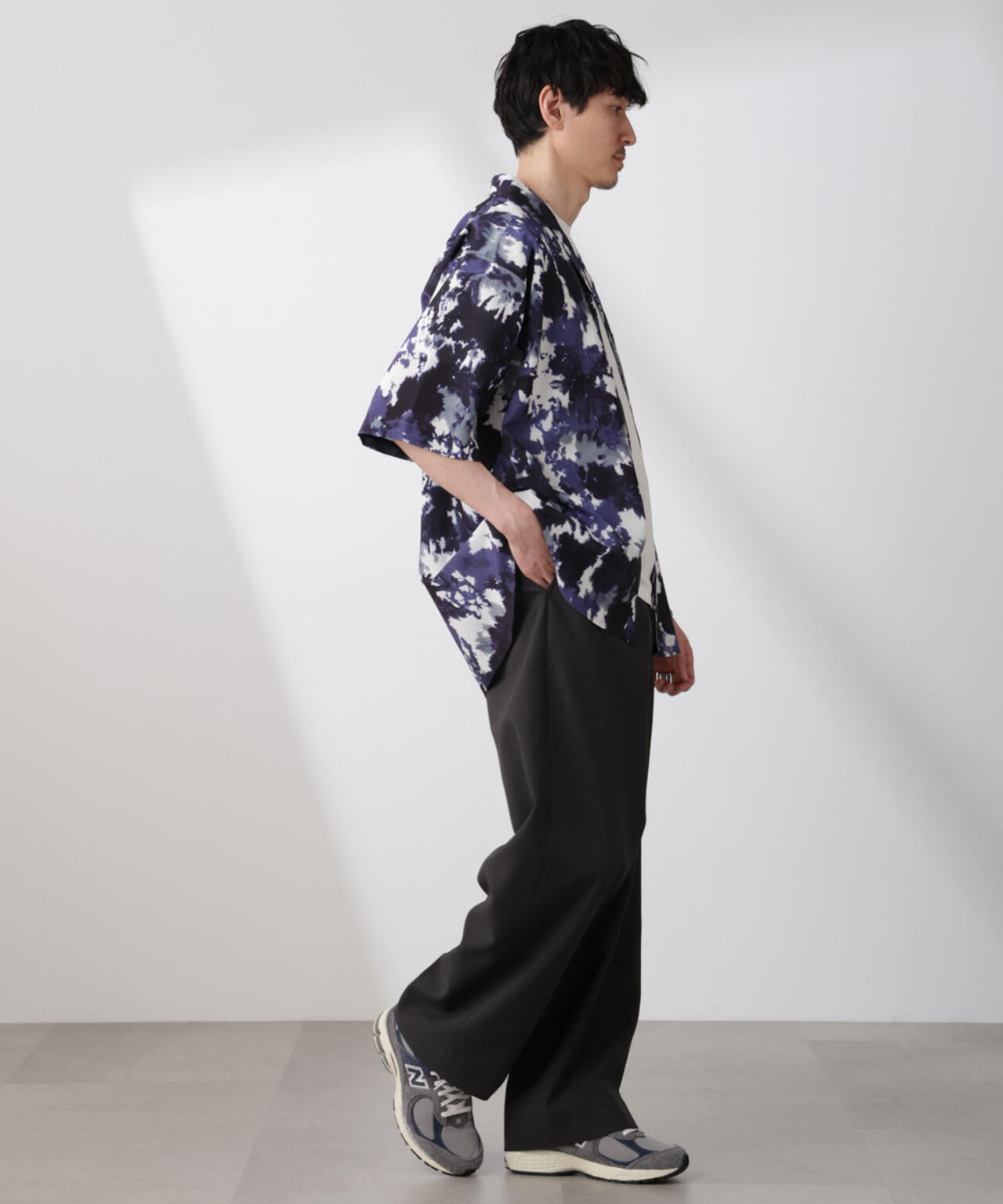 ｢SOIGNE｣ECOPET(R)×AEROツイルストレッチチノスラックス
