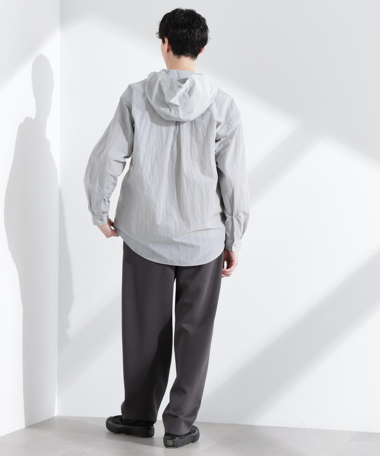 「NJ/CLUB」 ストレッチポンチテーパードパンツ