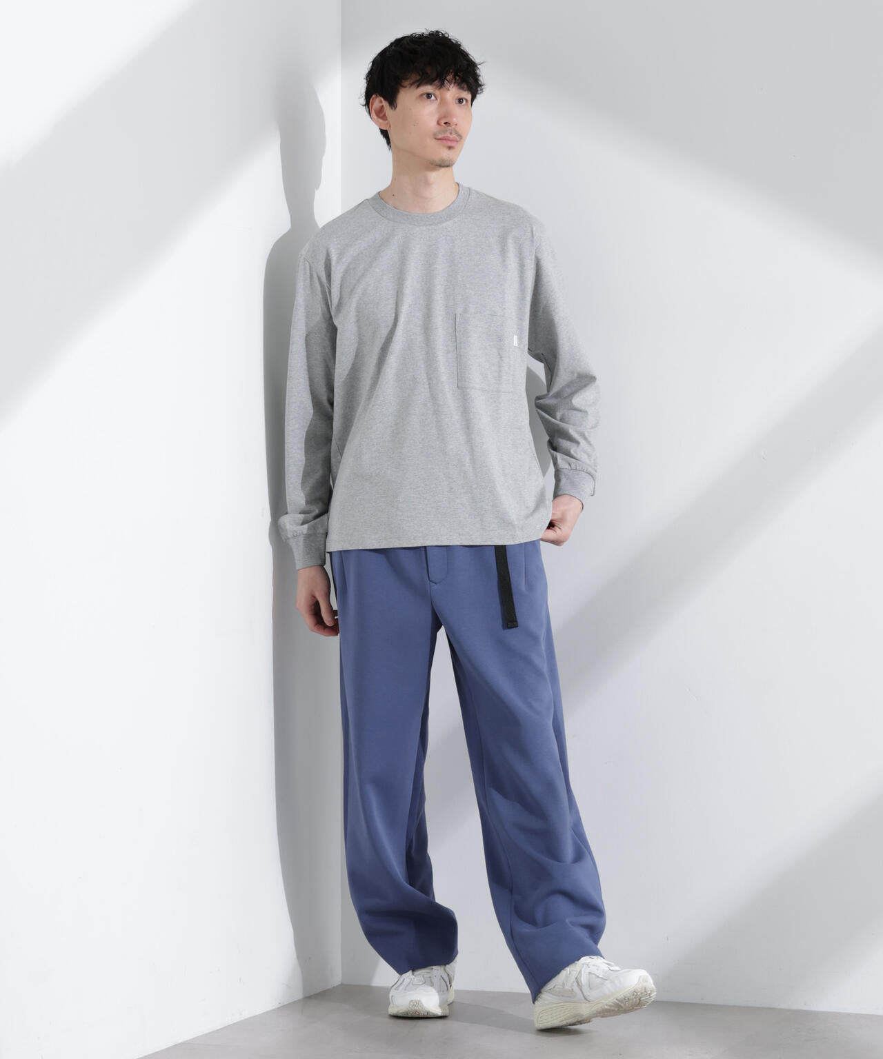 「NJ/CLUB」 ストレッチポンチテーパードパンツ