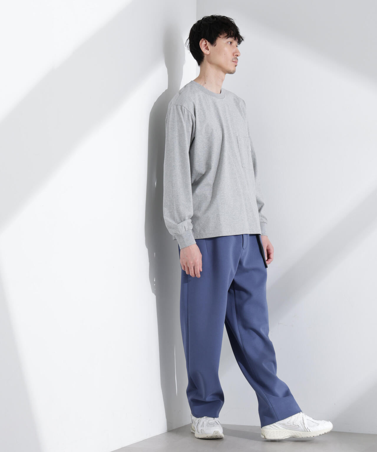 「NJ/CLUB」 ストレッチポンチテーパードパンツ