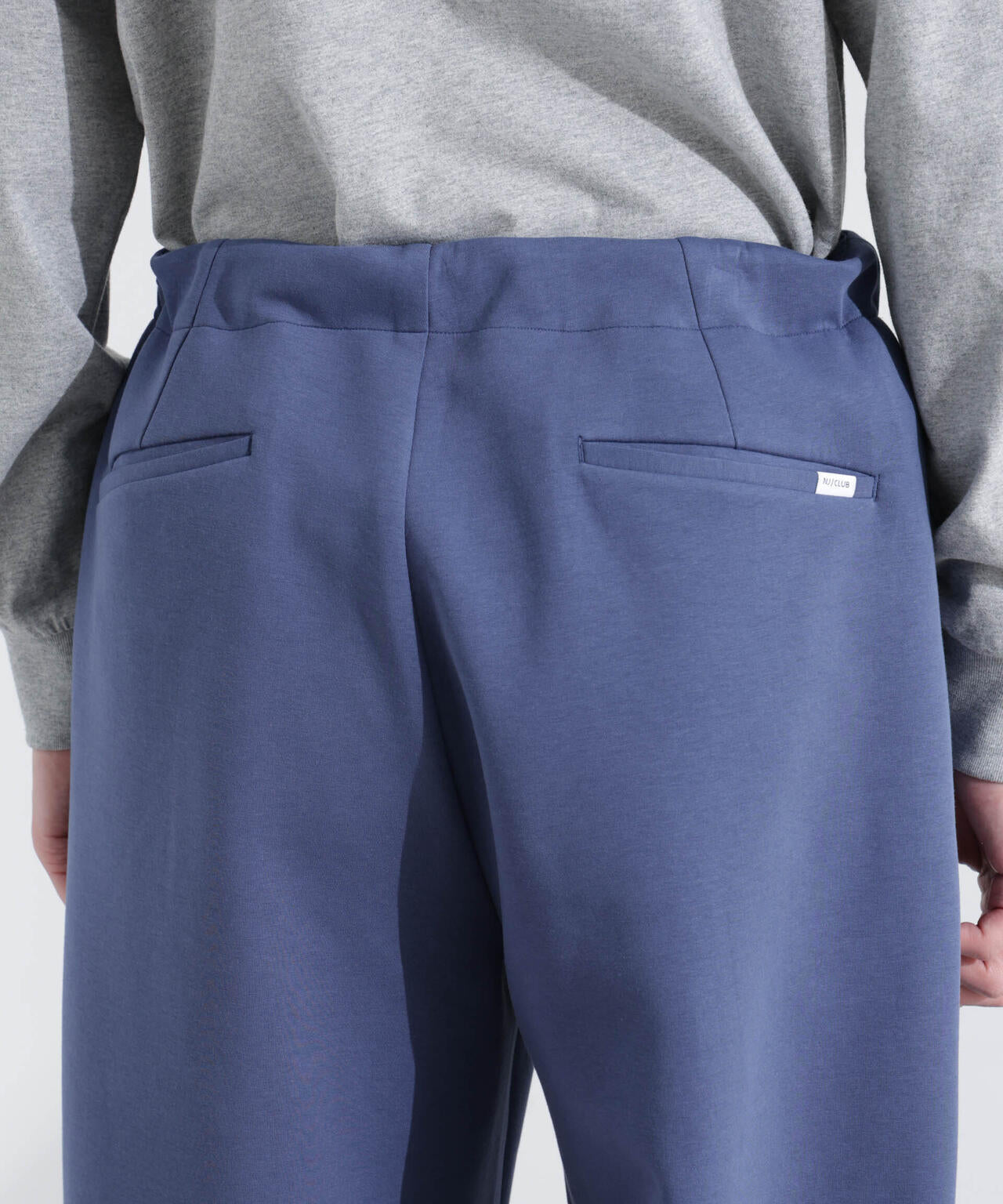 「NJ/CLUB」 ストレッチポンチテーパードパンツ