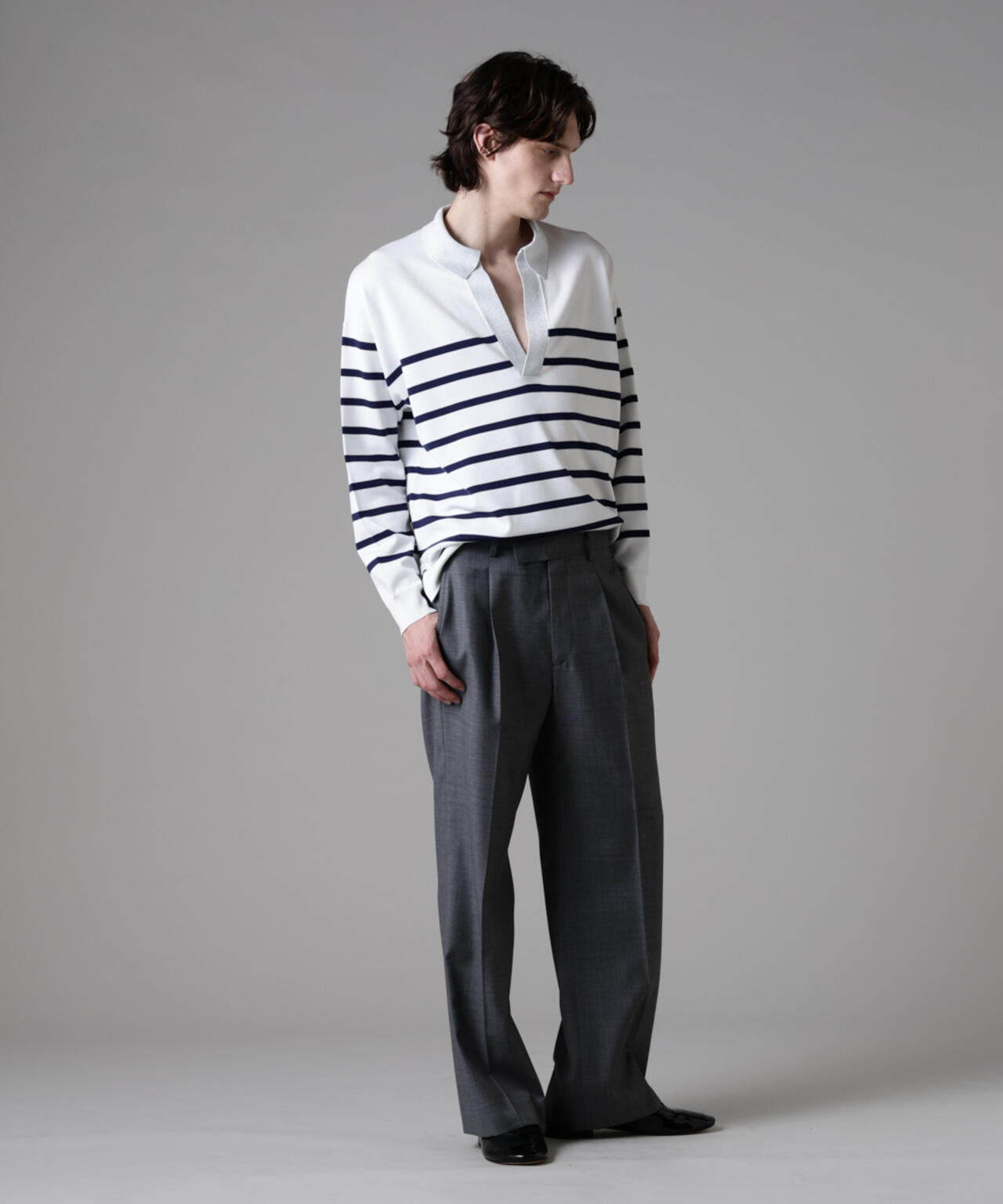 「ASSEMBLANC」Loro Piana FAB.トラウザーズ
