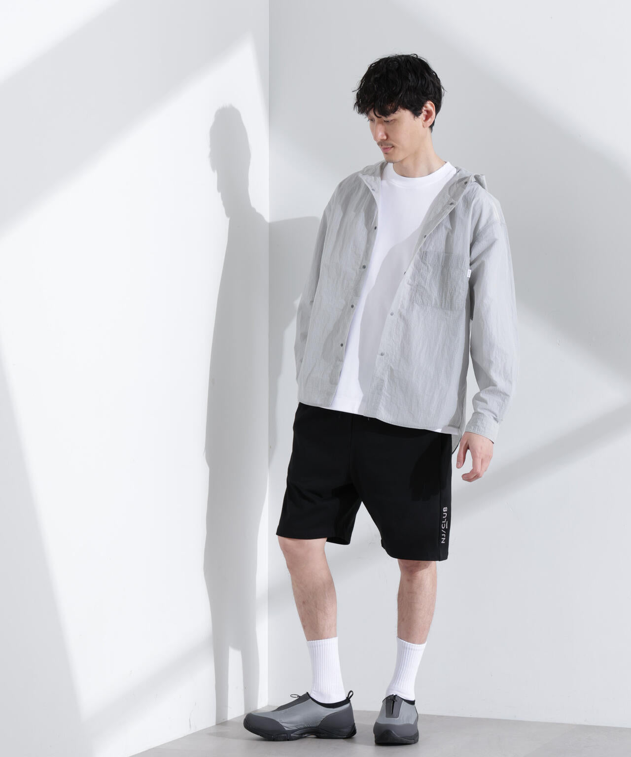「NJ/CLUB」 USAコットン ハーフパンツ