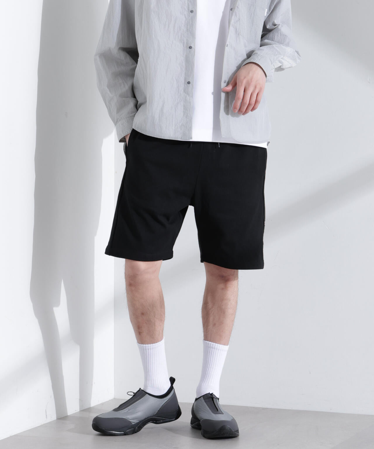 「NJ/CLUB」 USAコットン ハーフパンツ