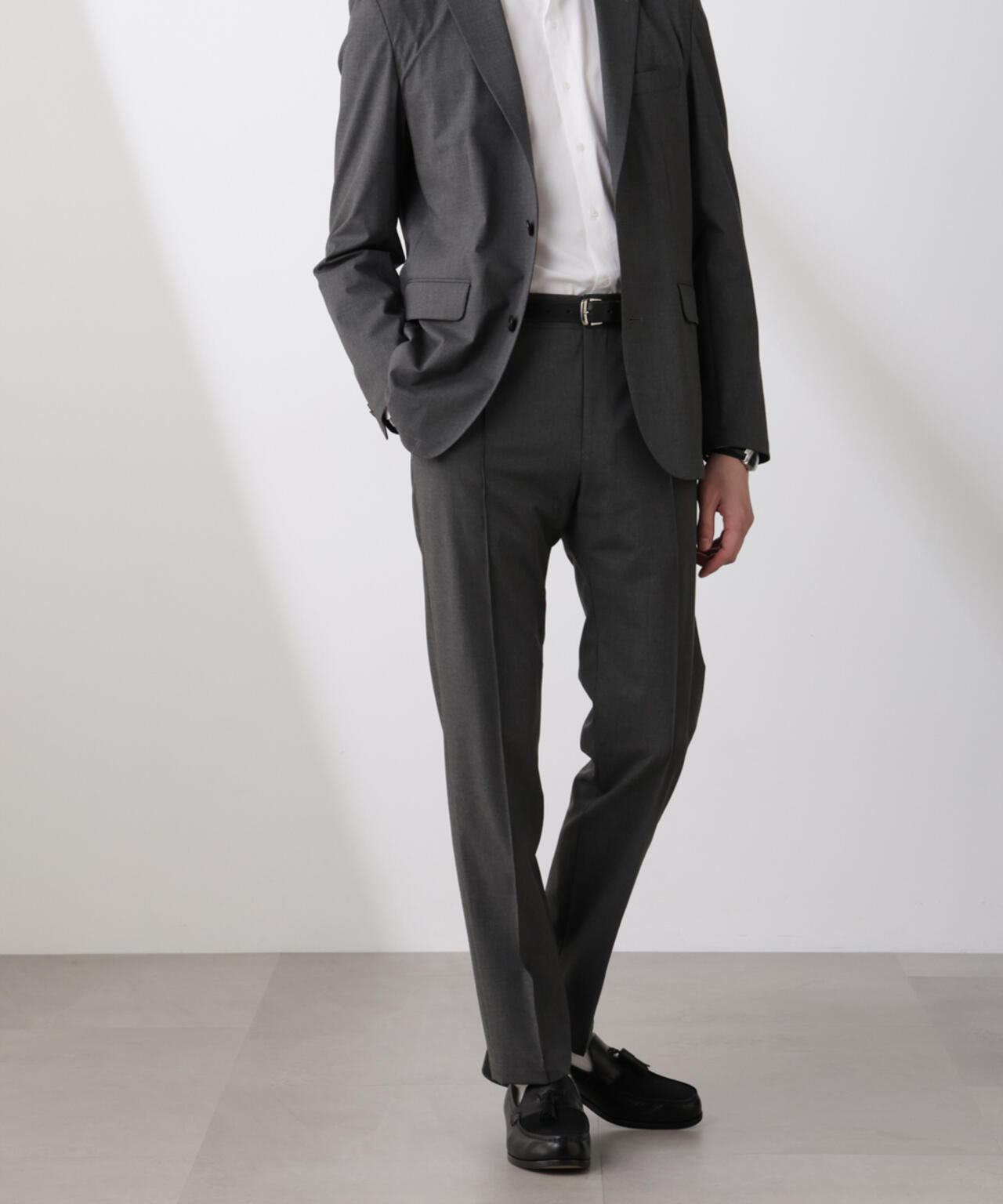 ｢N TROUSERS BASIC｣トロピカルストレッチパンツ（セットアップ可）