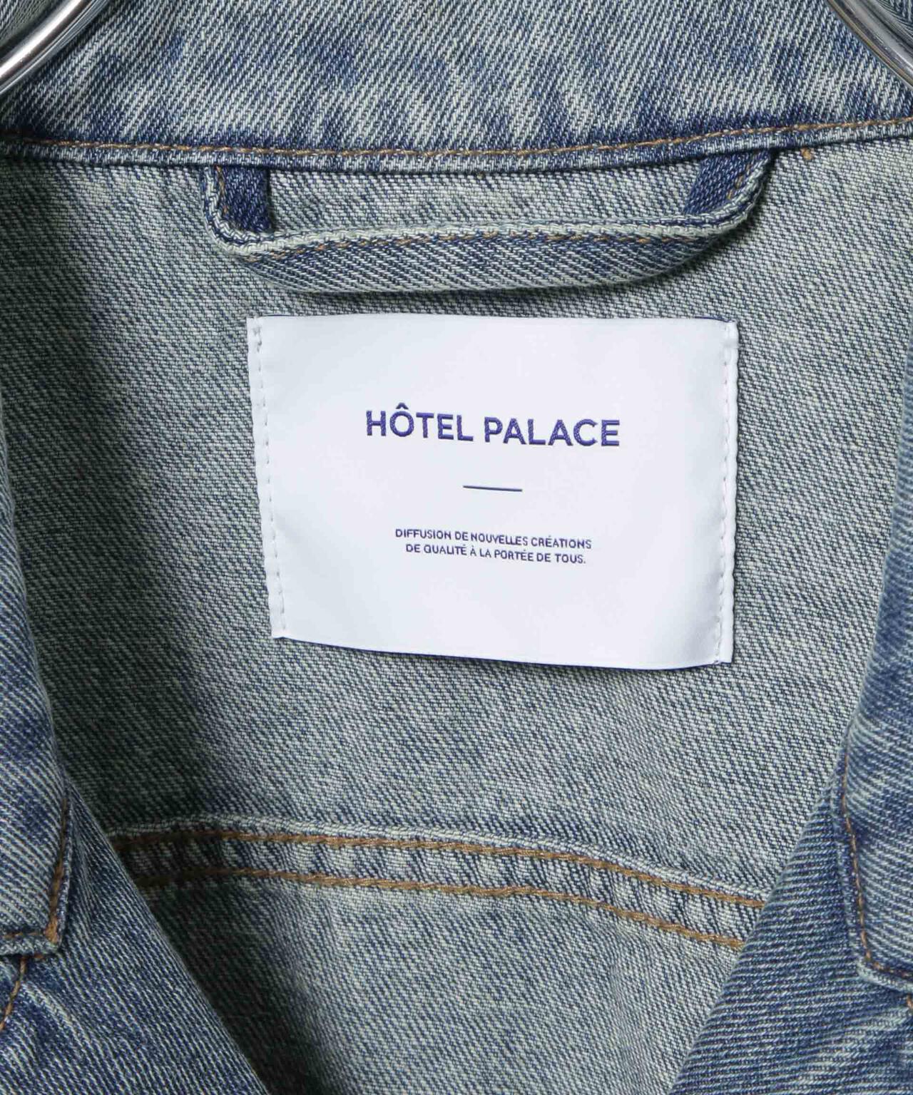 ｢HOTEL PALACE｣ フェードデニムカバーオールジャケット