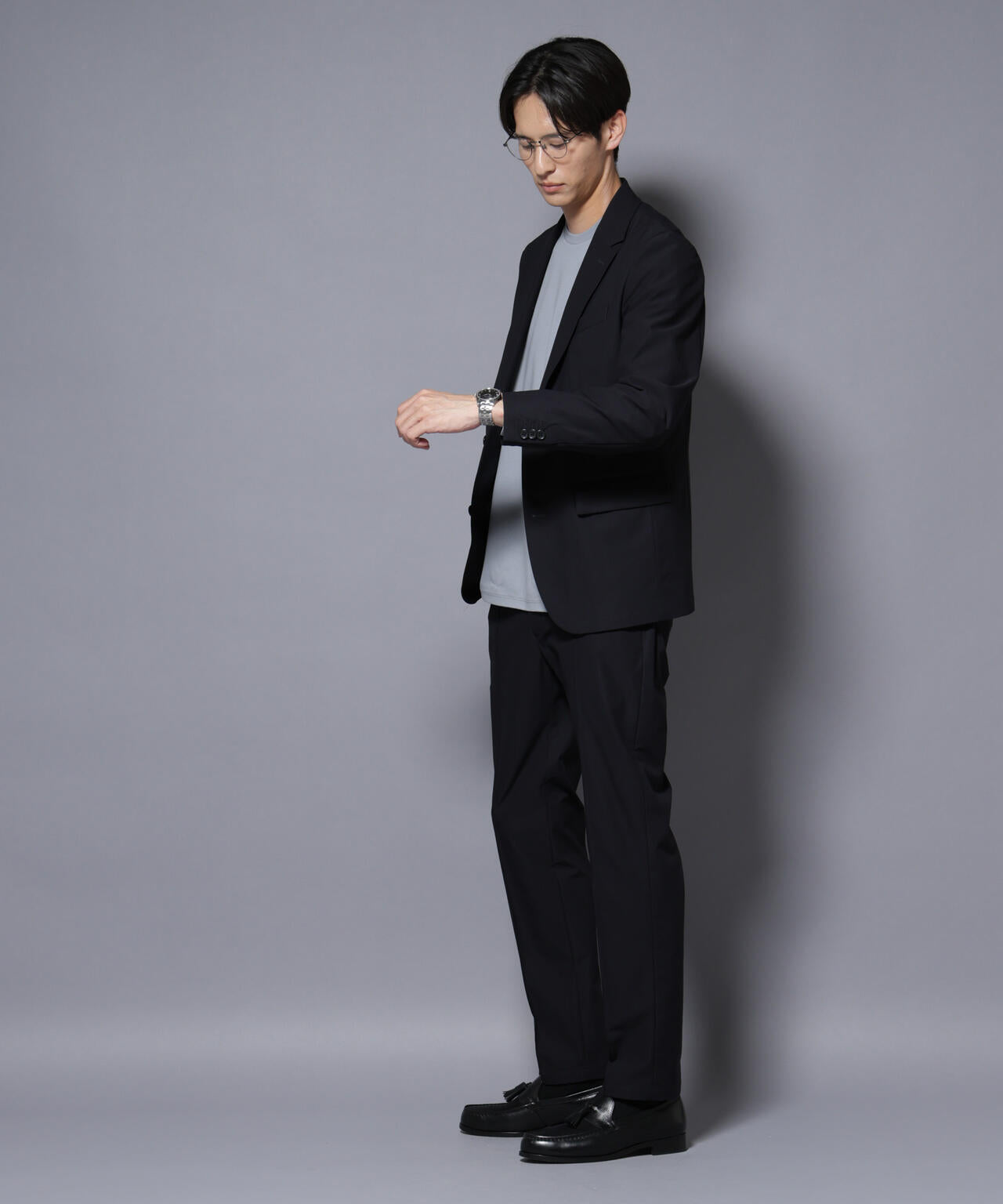 「N JACKET BASIC」TEXBRID(R) ツイルジャケット/ストレッチ・撥水(セットアップ可）