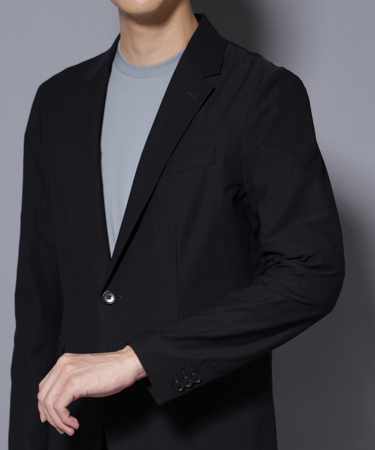 「N JACKET BASIC」TEXBRID(R) ツイルジャケット/ストレッチ・撥水(セットアップ可）