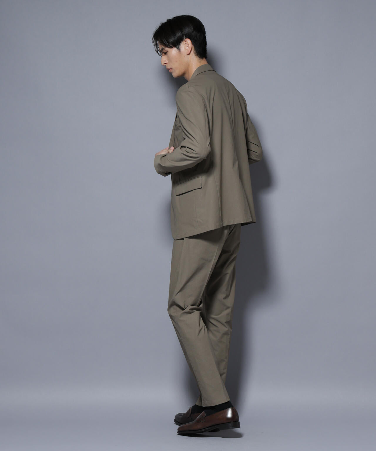 「N JACKET BASIC」TEXBRID(R) ツイルジャケット/ストレッチ・撥水(セットアップ可）
