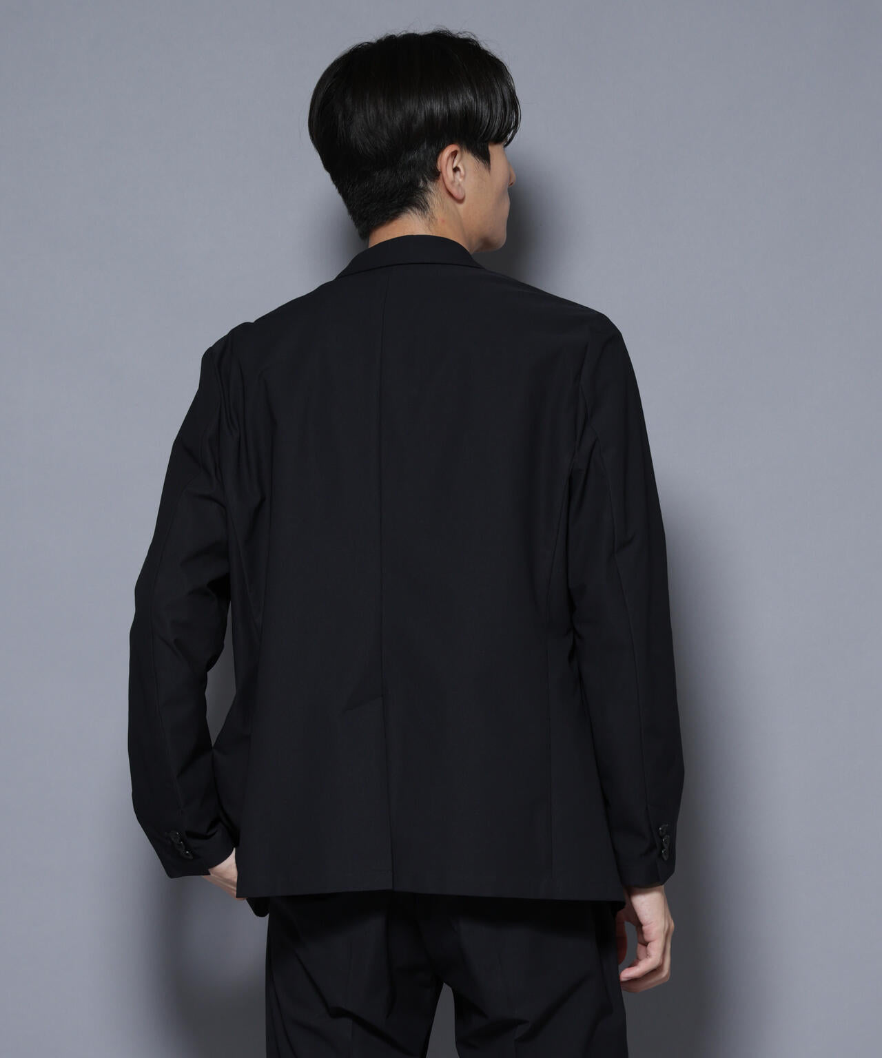 「N JACKET BASIC」SizeMoreTEXBRID(R)ストレッチジャケット(セットアップ可）