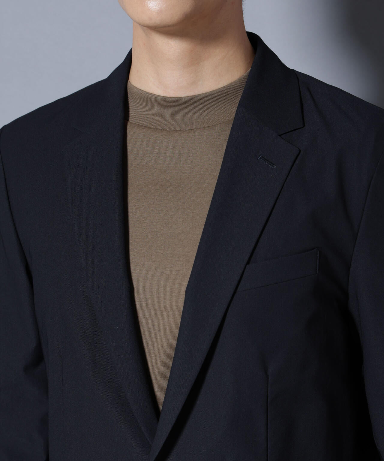 「N JACKET BASIC」SizeMoreTEXBRID(R)ストレッチジャケット(セットアップ可）