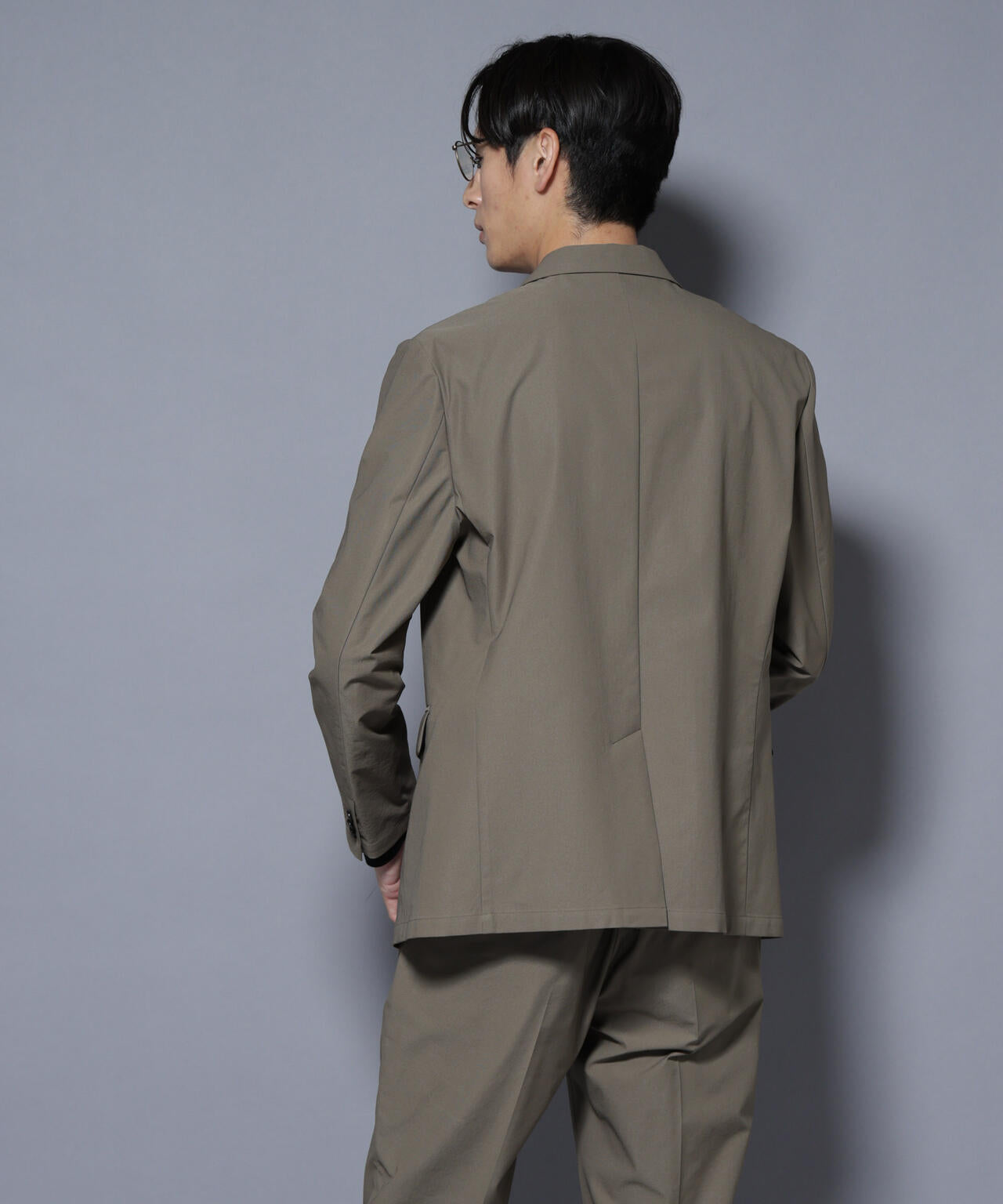 「N JACKET BASIC」SizeMoreTEXBRID(R)ストレッチジャケット(セットアップ可）
