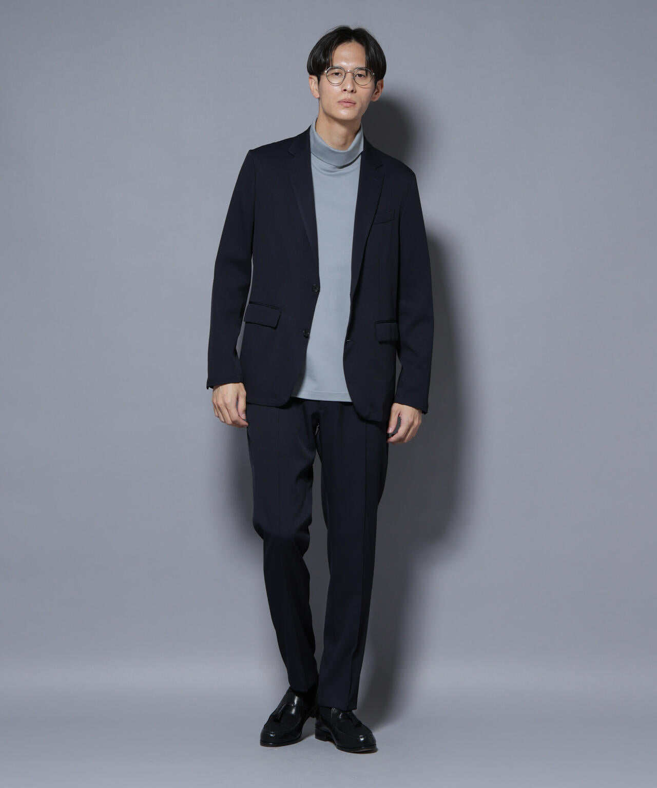 「N JACKET BASIC」シャドーストライプジャケット(セットアップ可)