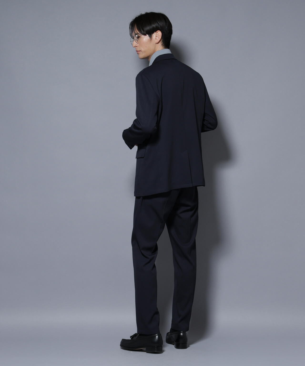 「N JACKET BASIC」シャドーストライプジャケット(セットアップ可)