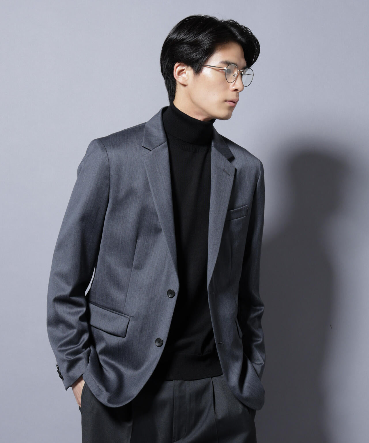 【大人気セットアップ】｢Damerino Select｣ ウールシルクベネシャンジャケット(セットアップ可)