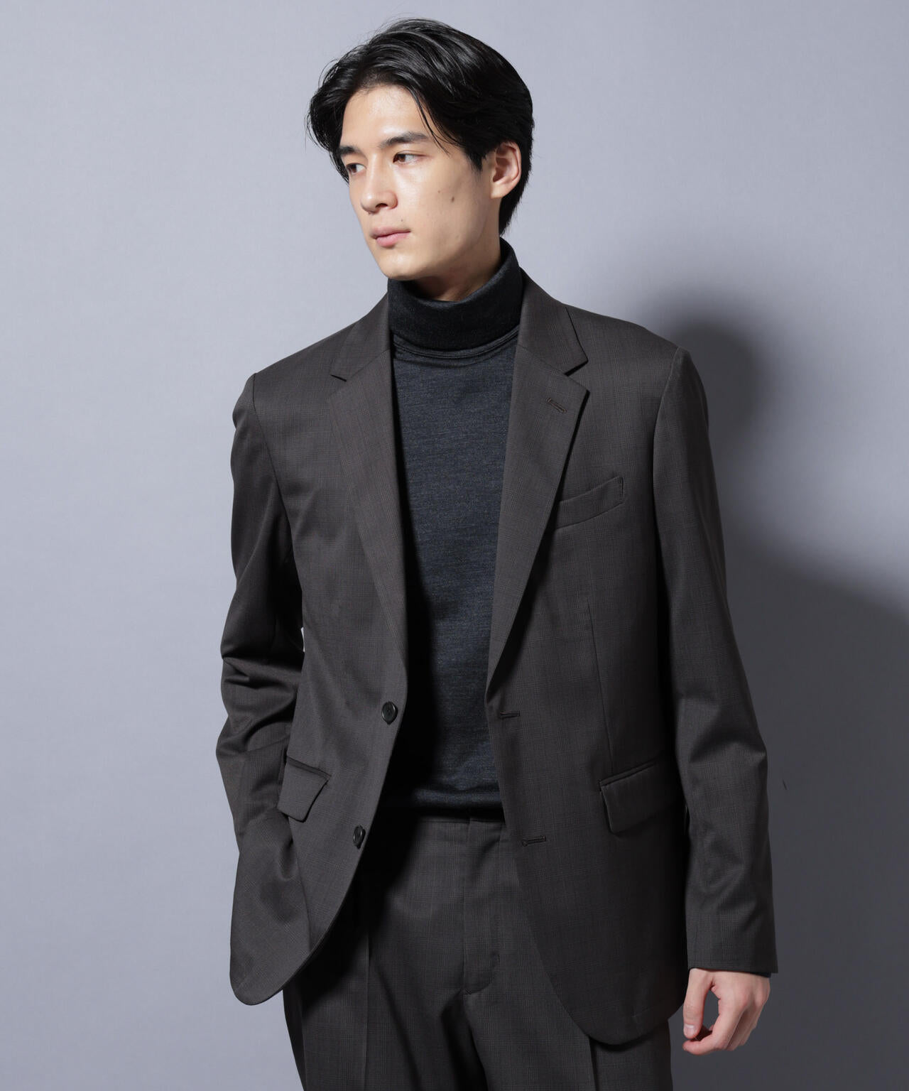 【大人気セットアップ】｢Damerino Select｣ RENU(R)T/Wシャドーチェックジャケット（セットアップ可）