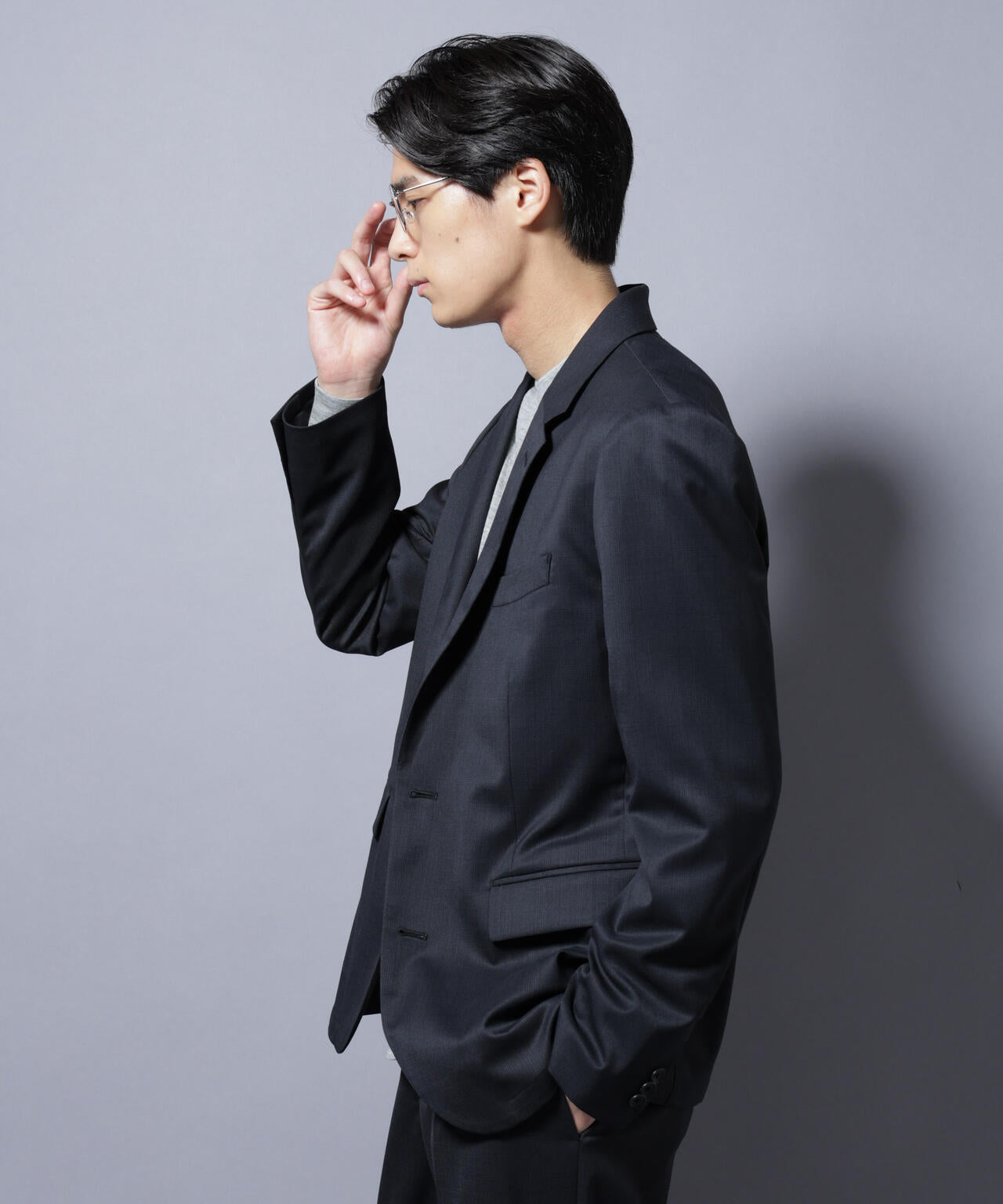 【大人気セットアップ】｢Damerino Select｣ RENU(R)T/Wシャドーチェックジャケット（セットアップ可）
