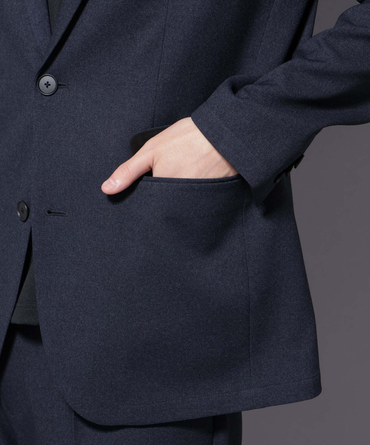 【大人気セットアップ】｢Damerino｣LANATEC(R)シャークスキンセットアップ防シワ形態安定