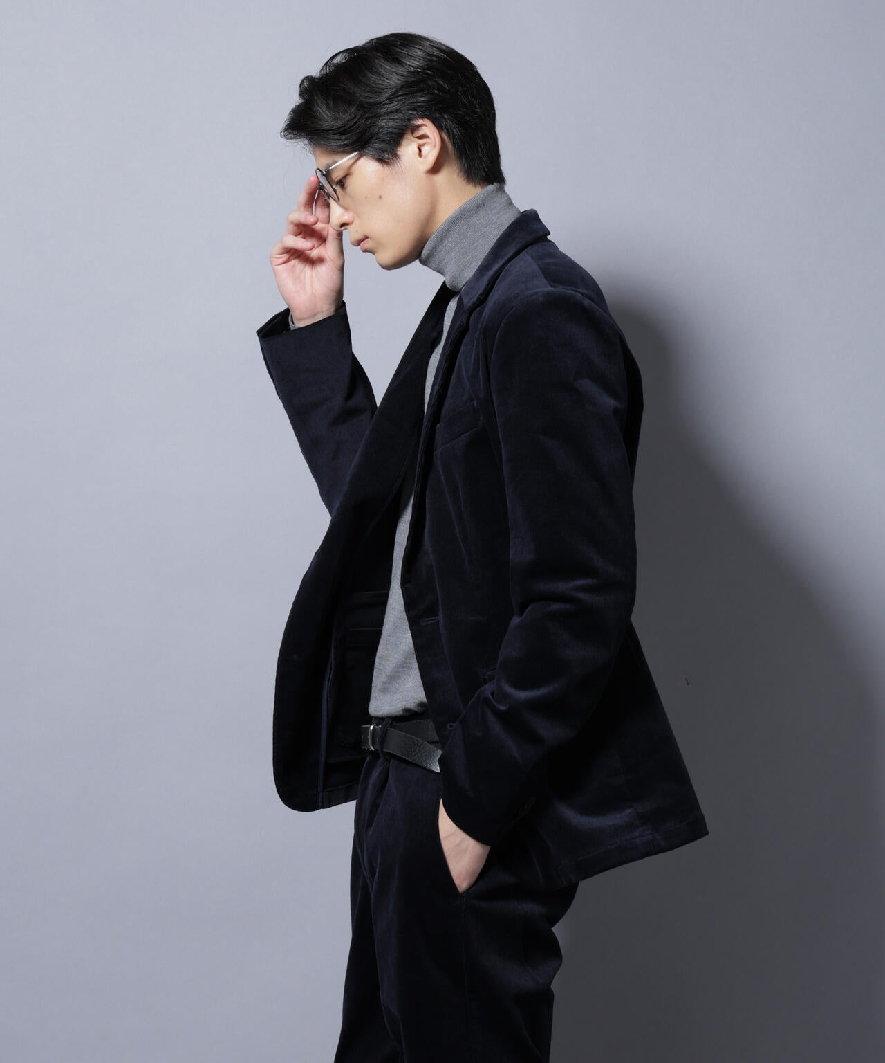 【大人気セットアップ】「Damerino」コットンコーデュロイストレッチセットアップ