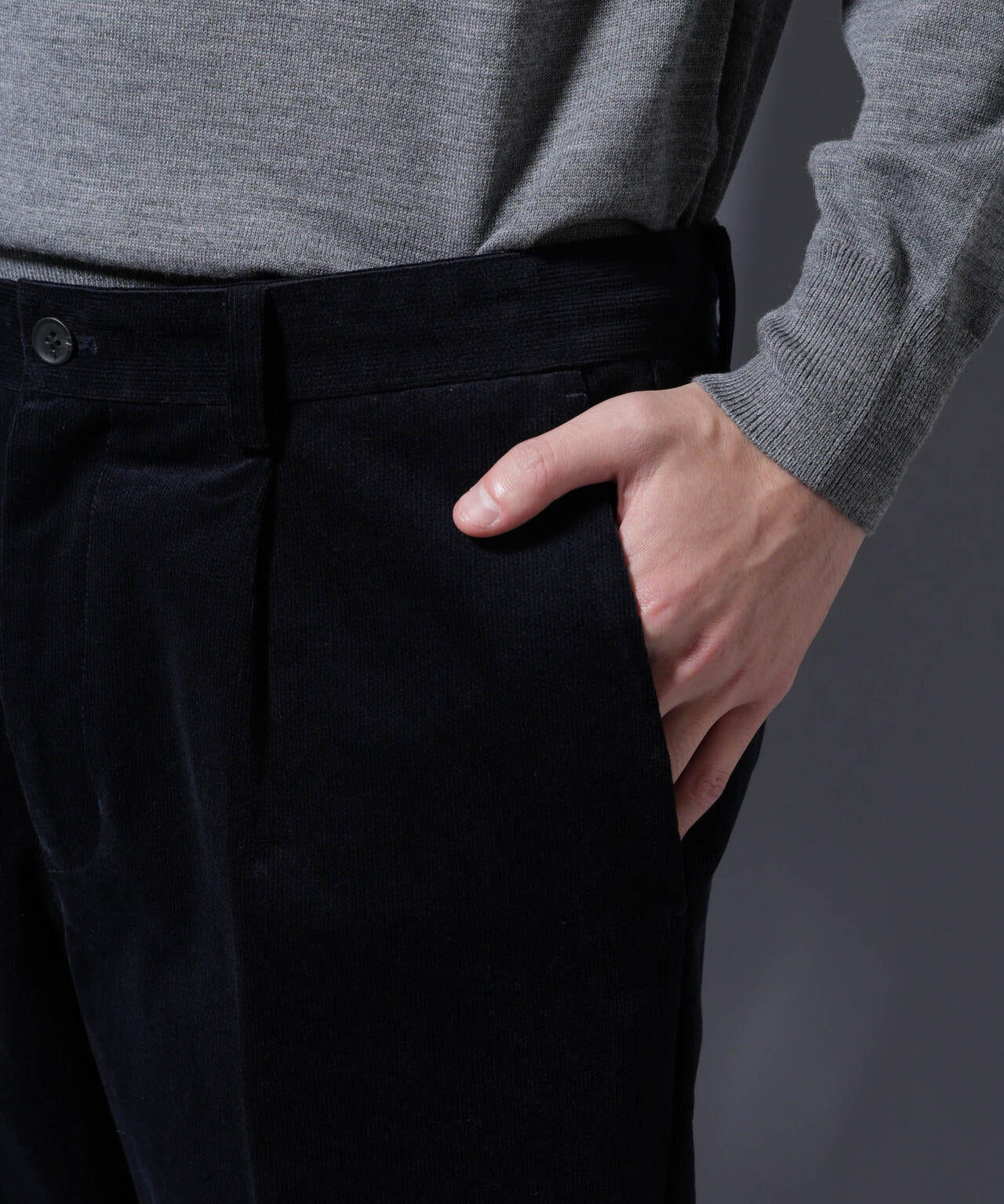 【大人気セットアップ】「Damerino」コットンコーデュロイストレッチセットアップ