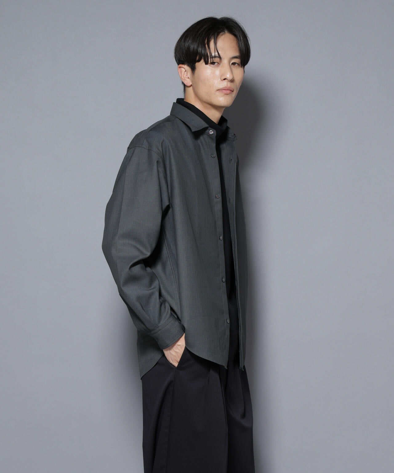 ｢Gavante｣ ドライギャバレギュラーカラーシャツ