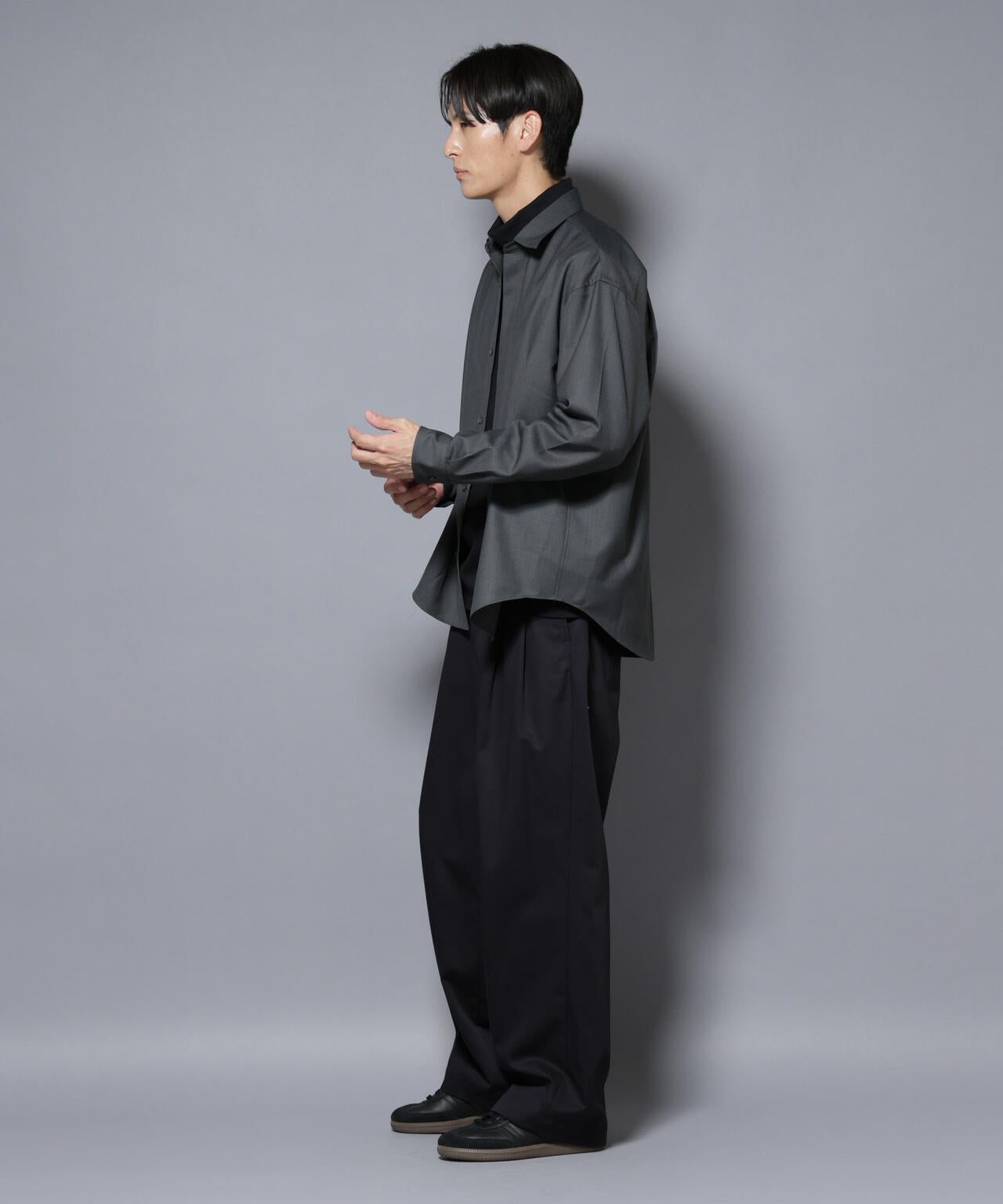 ｢Gavante｣ ドライギャバレギュラーカラーシャツ
