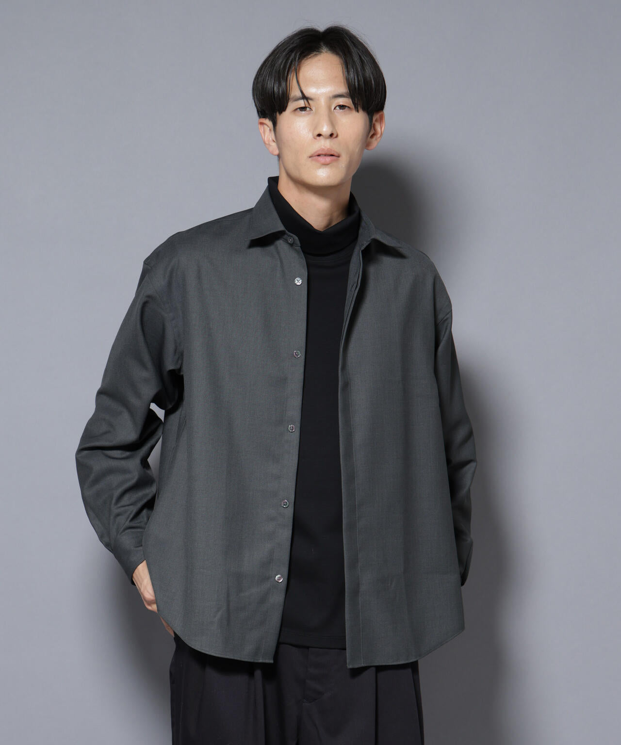 ｢Gavante｣ ドライギャバレギュラーカラーシャツ