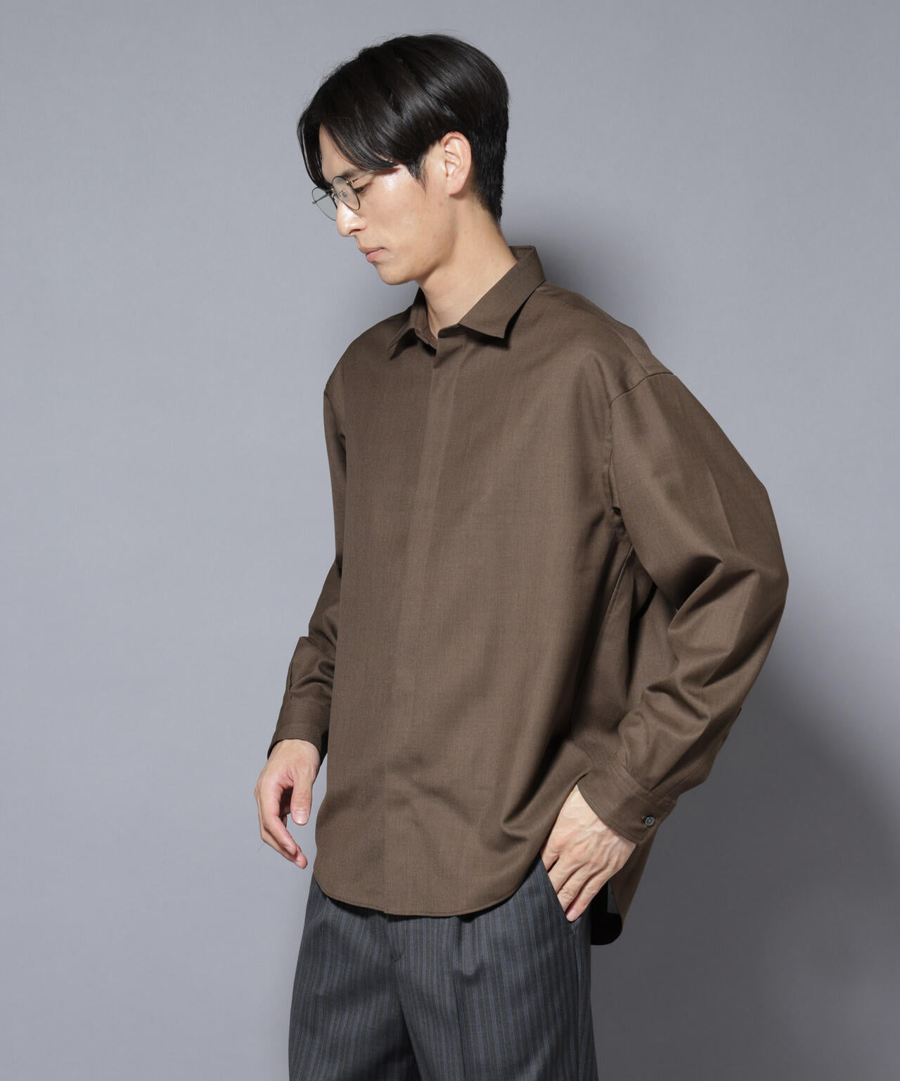 ｢Gavante｣ ドライギャバレギュラーカラーシャツ