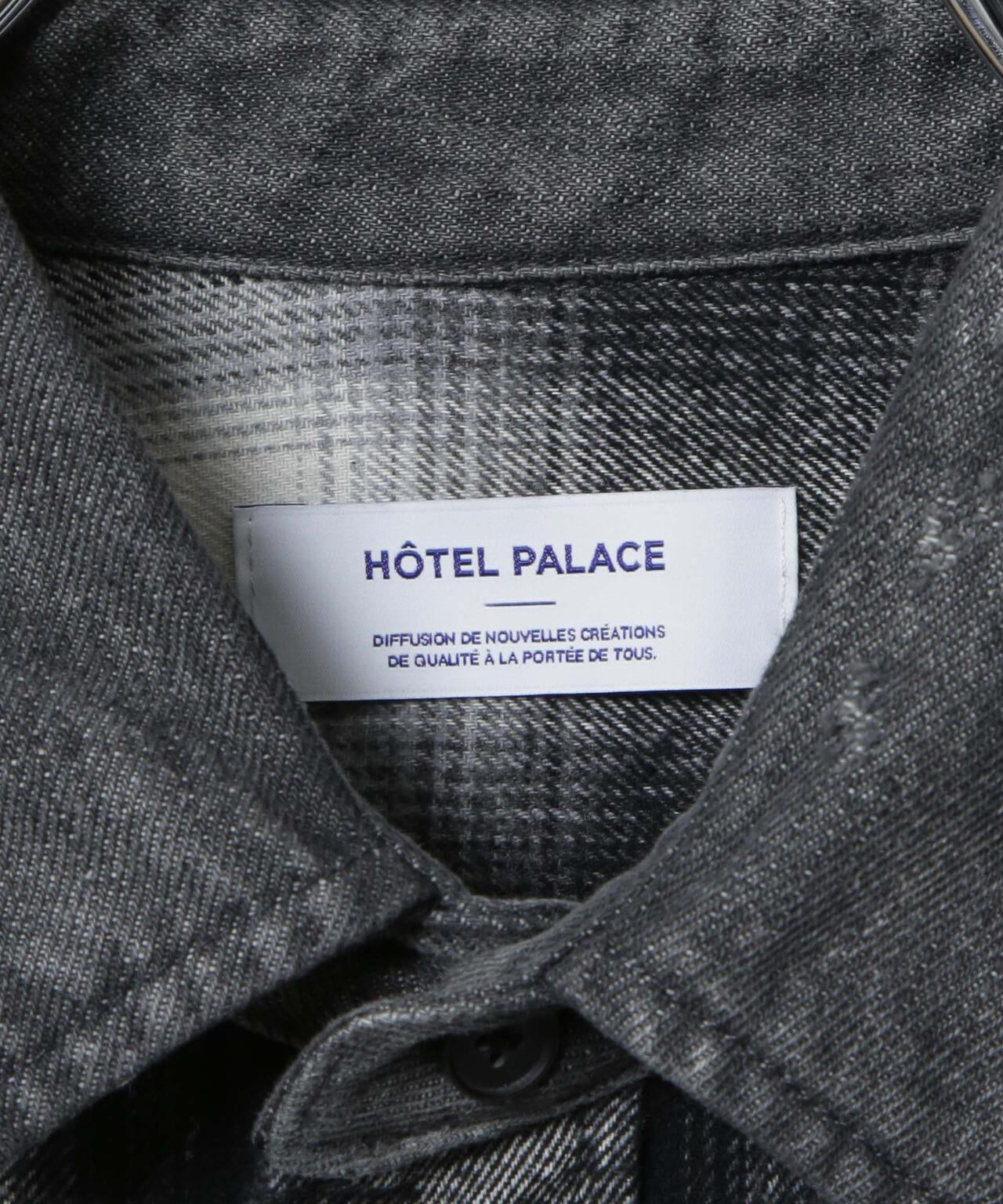 ｢HOTEL PALACE｣ ヴィンテージライクオンブレチェックネルシャツ