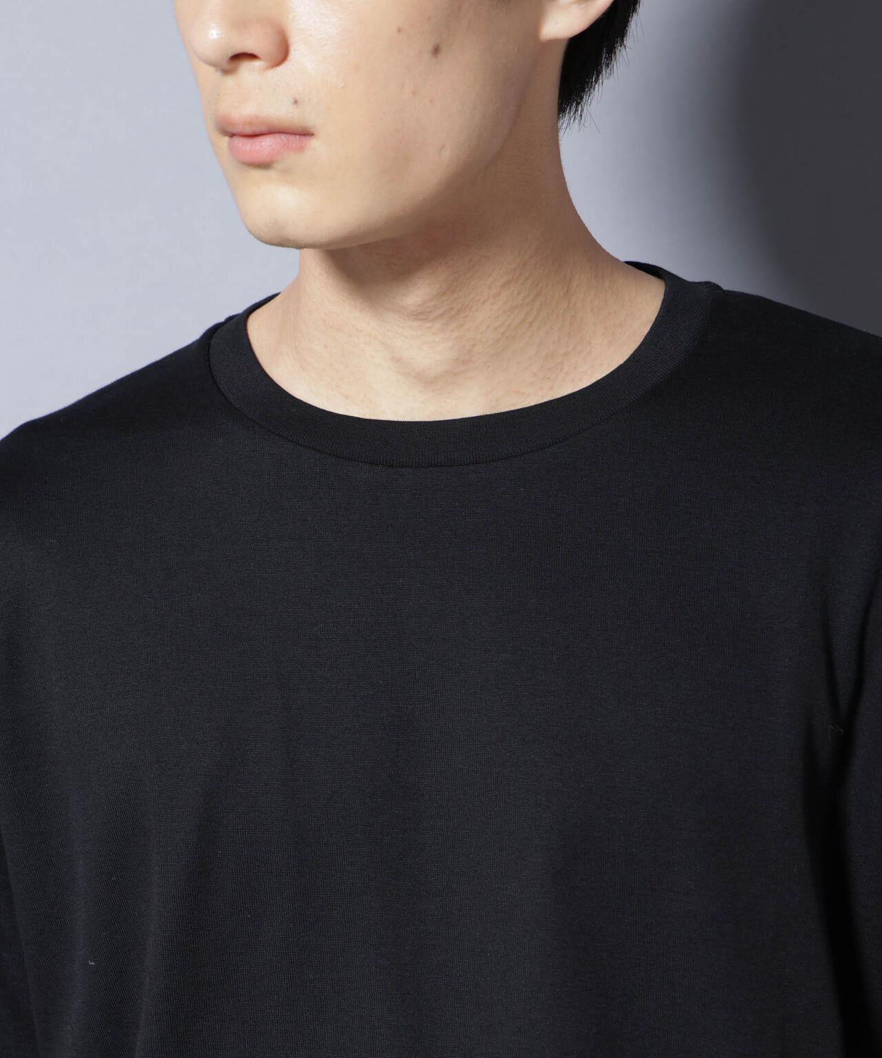 「FORMAL JERSEY」 クルーネックカットソー長袖