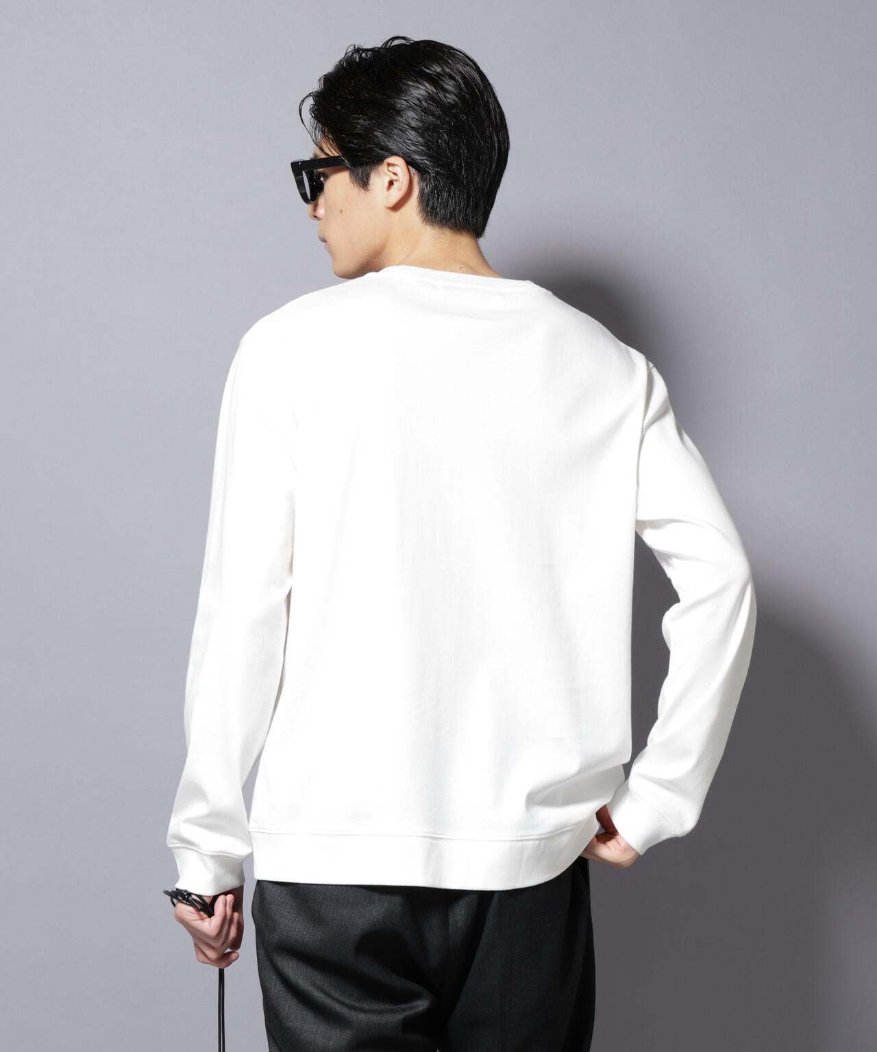 「FORMAL JERSEY」 クルーネックカットソー長袖