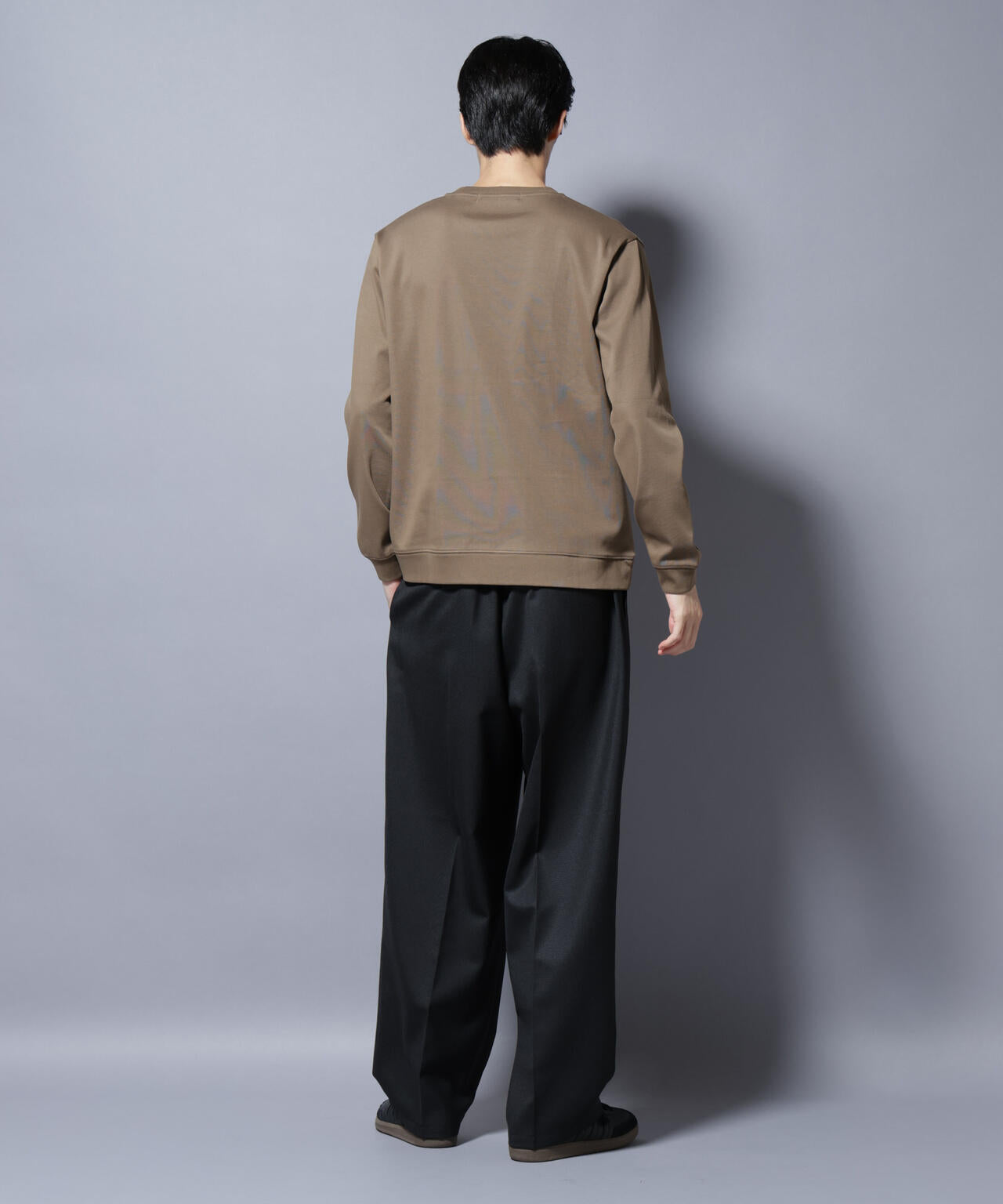 「FORMAL JERSEY」 クルーネックカットソー長袖